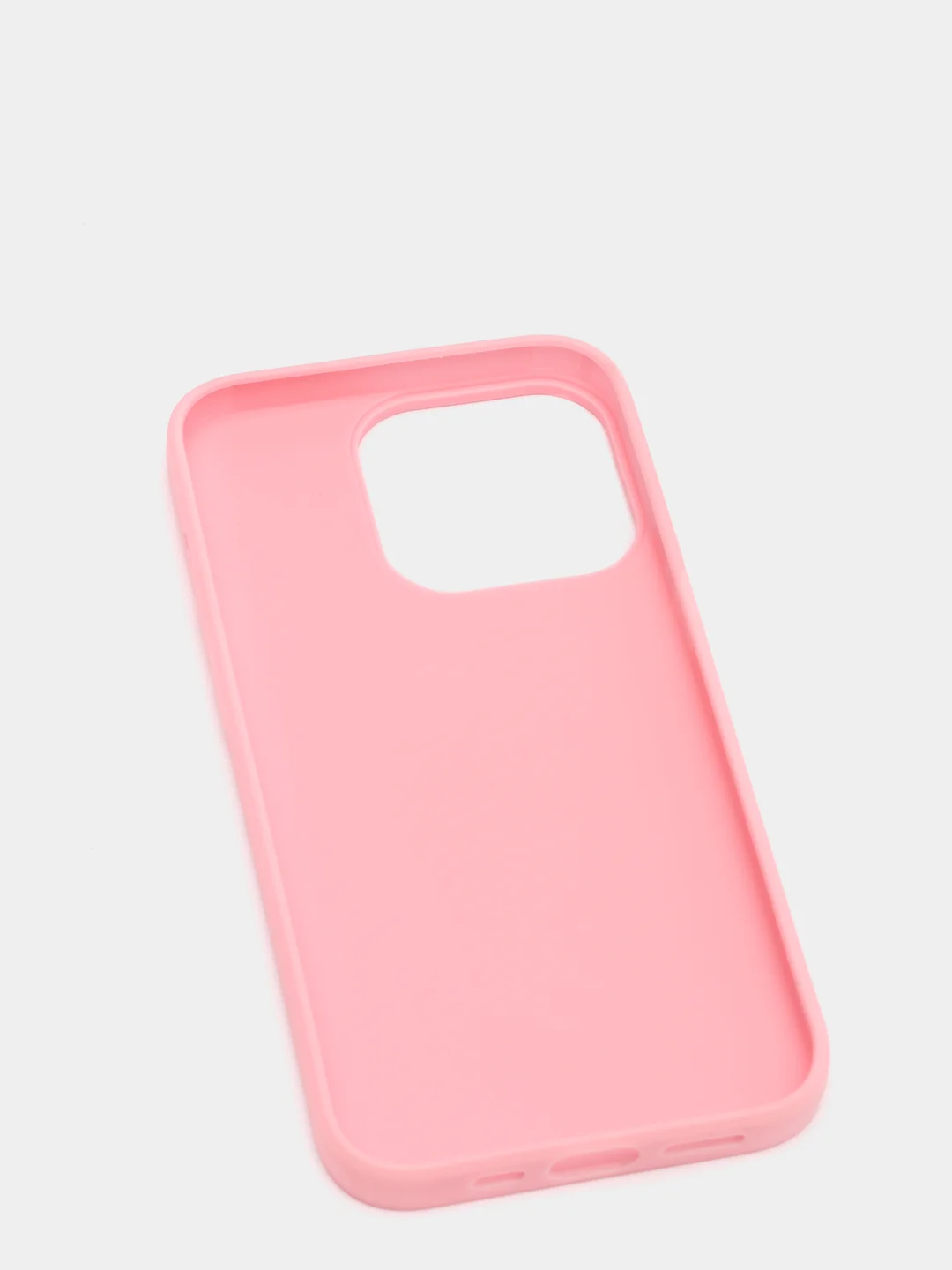 Розовый чехол силиконовый iPhone 13, 13 Mini, 13 Pro, 13 Pro Max матовый, цветной, на айфон