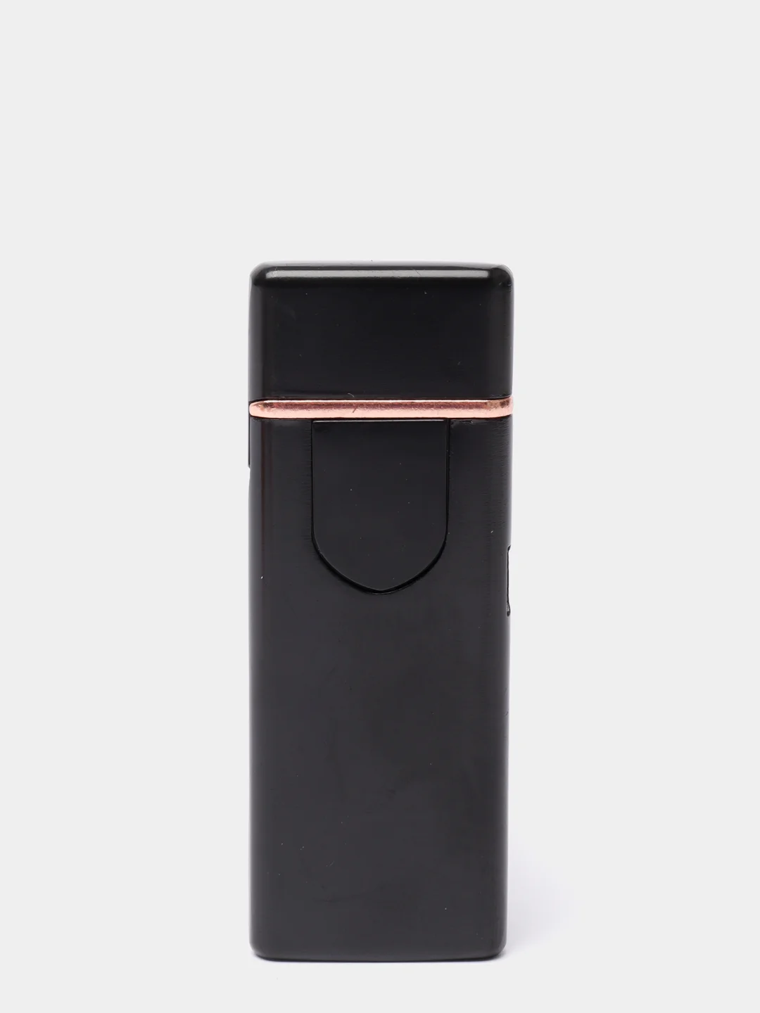 Черный зажигалка электронная USB, спиральная