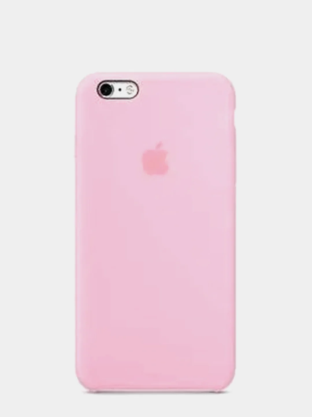 Розовый чехол Silicone Case для IPhone SE
