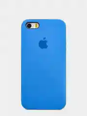 Синий чехол Silicone Case для IPhone SE