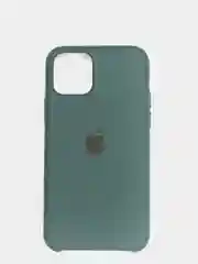 Лесной зеленый силиконовый матовый чехол для iPhone 11