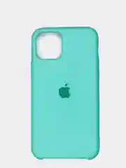 Мятный силиконовый матовый чехол для iPhone 11