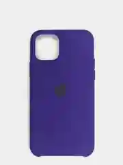 Фиолетовый силиконовый матовый чехол для iPhone 11