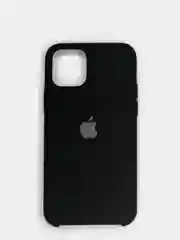 Черный силиконовый матовый чехол для iPhone 11