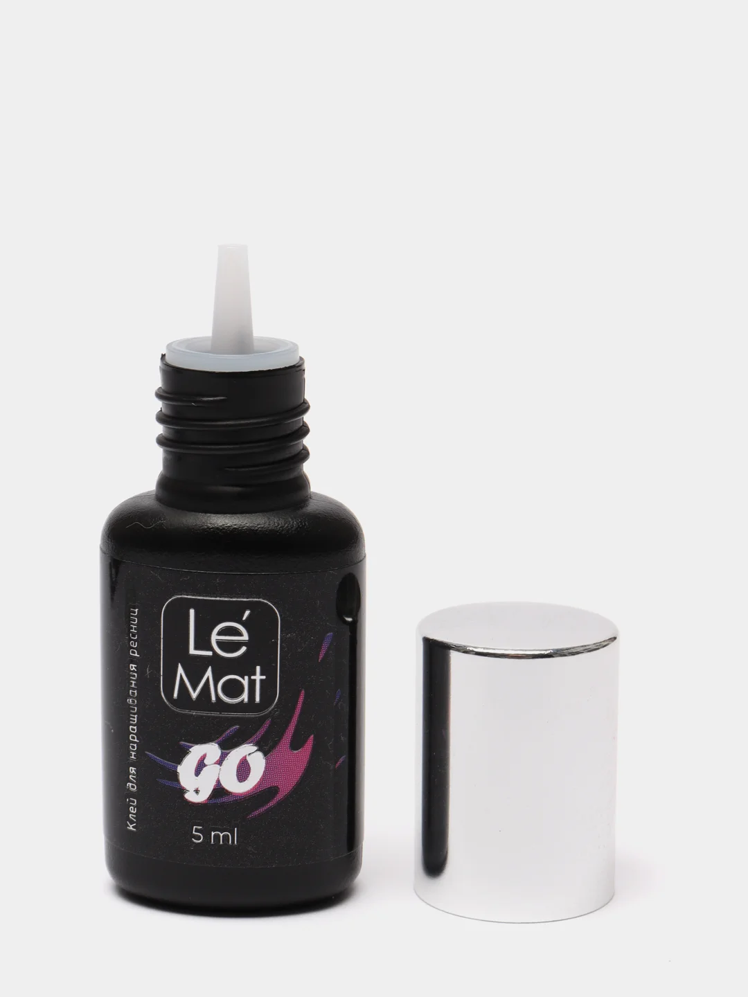 Розовый клeй для наращивания ресниц Le Maitre cool go uno