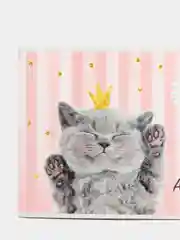 Альбом для рисования "Cat lady" А4, 40 листов на скрепке, обложка мелованный картон