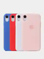Черный чехол силиконовый для iPhone XR