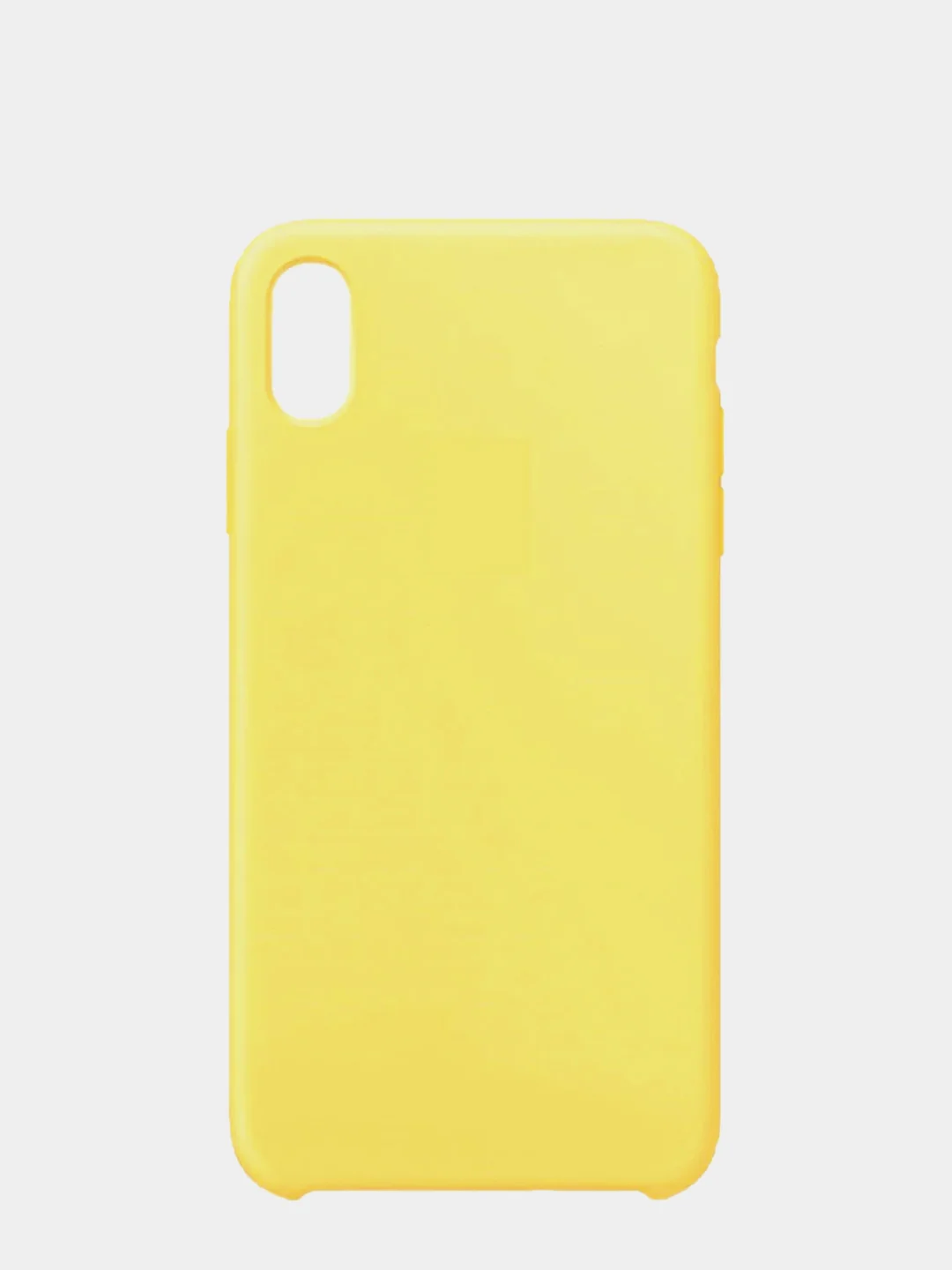 Желтый чехол Silicon Case для iPhone Xr
