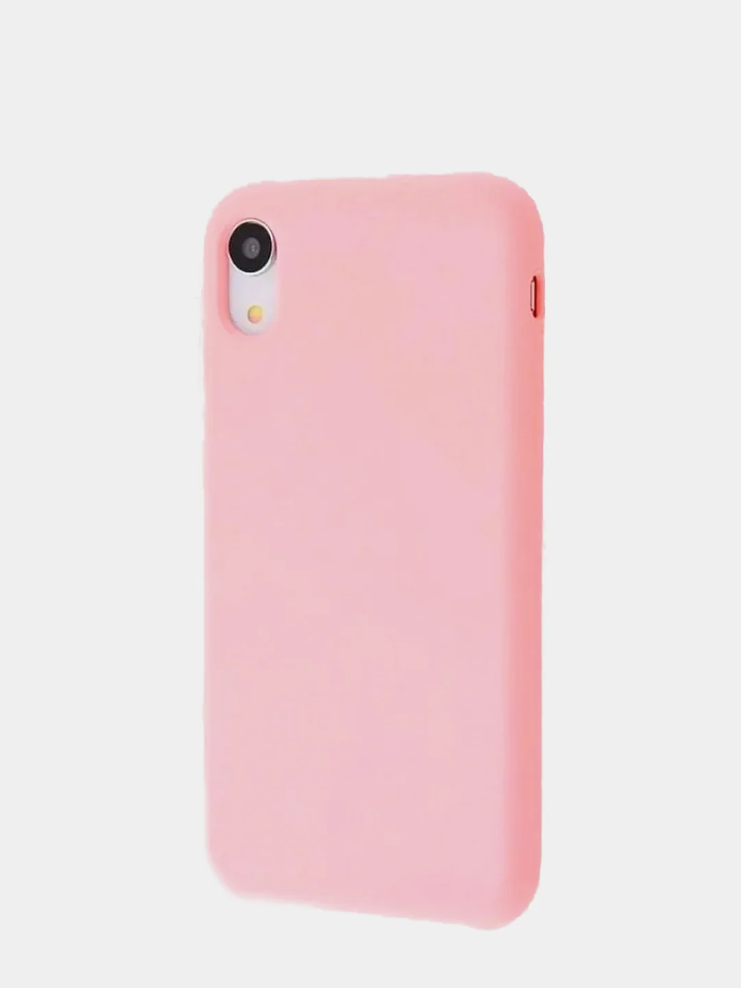 Розовый чехол Silicon Case для iPhone Xr
