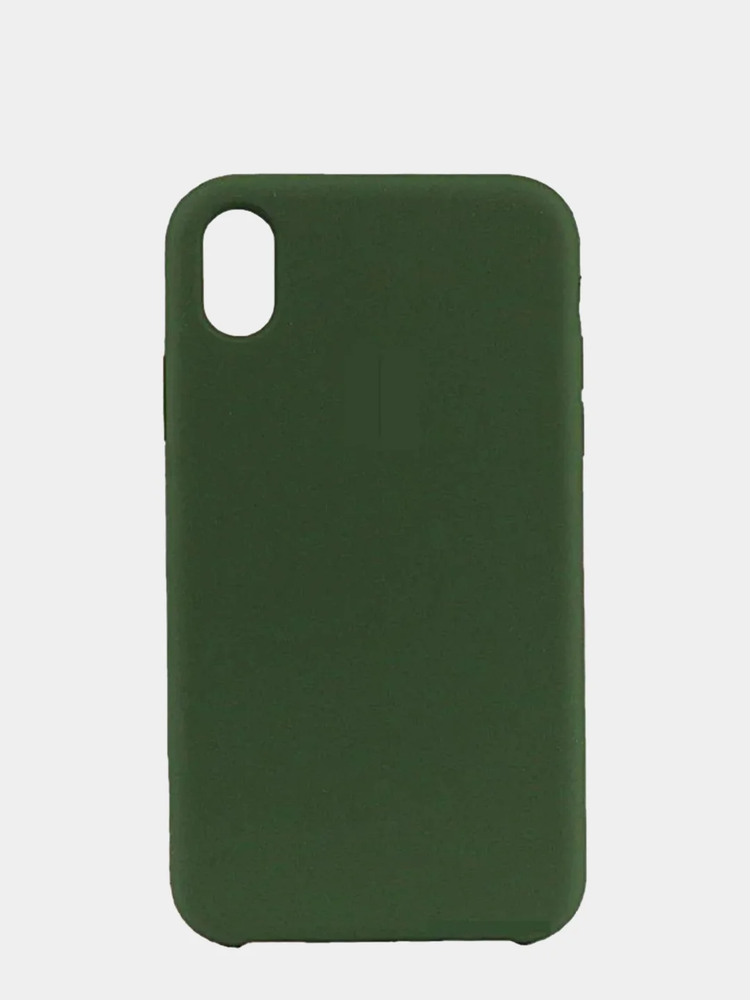 Лесной зеленый чехол Silicon Case для iPhone Xr