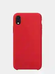 Красный чехол Silicon Case для iPhone Xr
