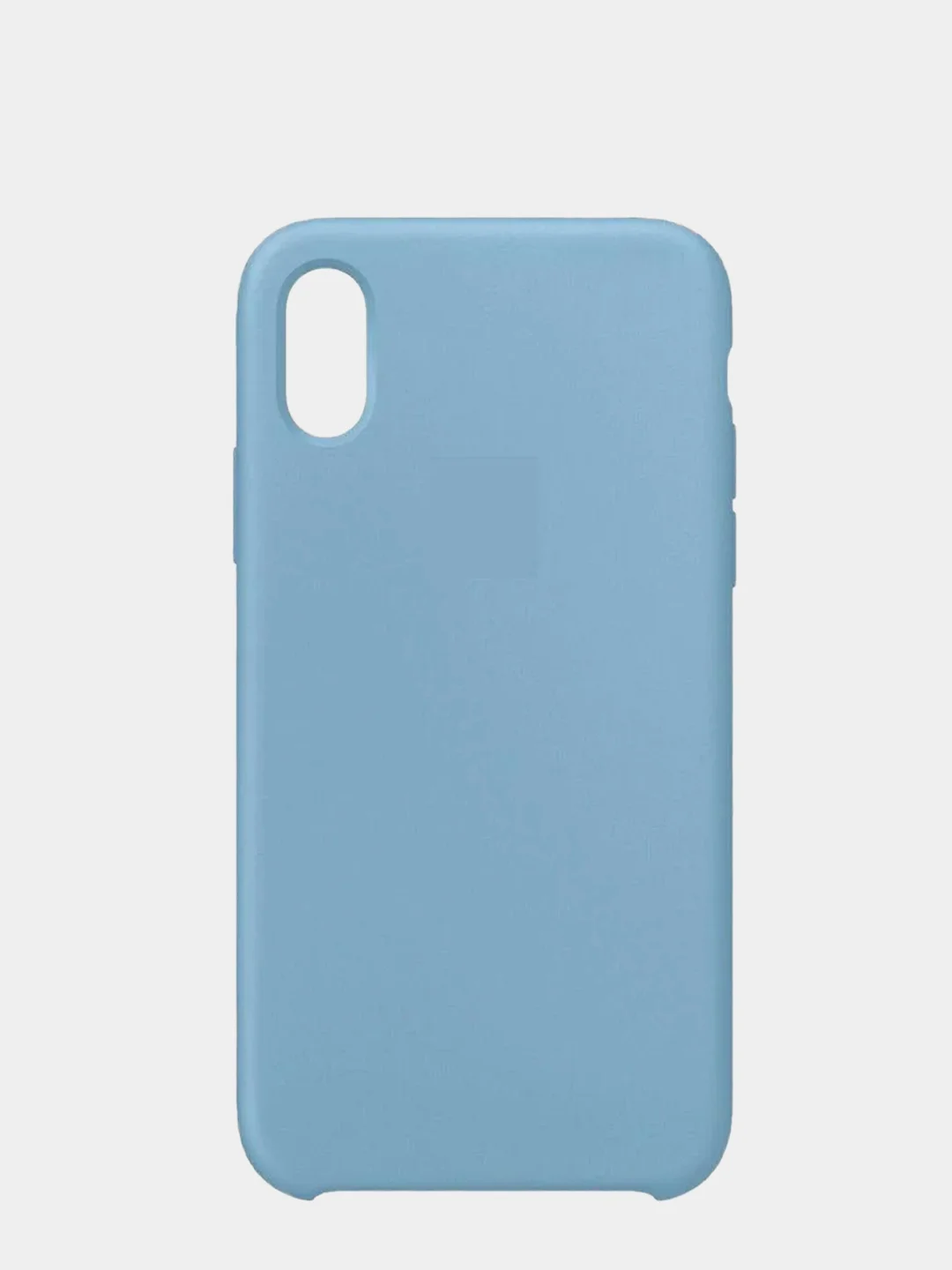 Голубой чехол Silicon Case для iPhone Xr