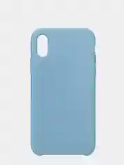 Голубой чехол Silicon Case для iPhone Xr