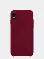 Багровый чехол Silicon Case для iPhone Xr
