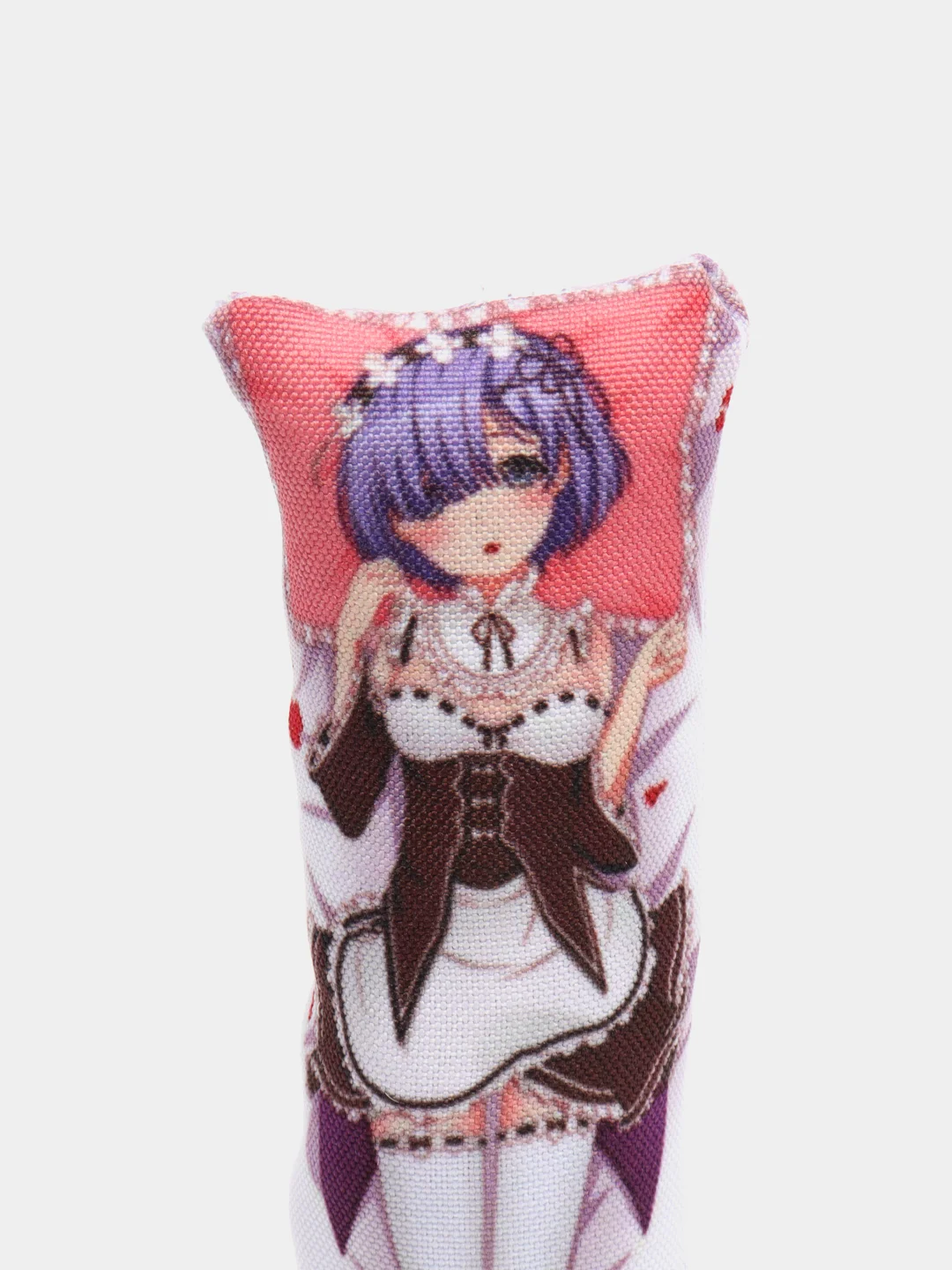 Брелок-подушка мини дакимакура по аниме "Re:Zero. Жизнь с нуля в альтернативном мире"