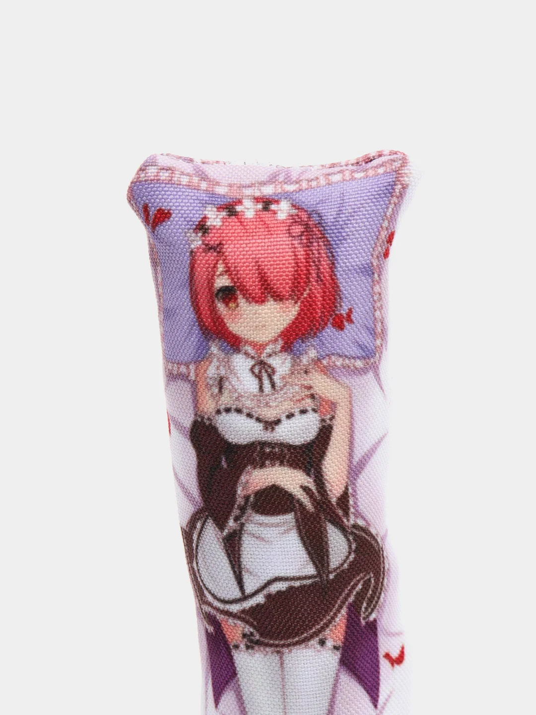 Брелок-подушка мини дакимакура по аниме "Re:Zero. Жизнь с нуля в альтернативном мире"