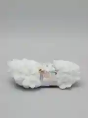 Белый пряжа Alize puffy турецкая, длина 9 м, 100 г