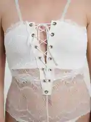 Белый боди Modesto