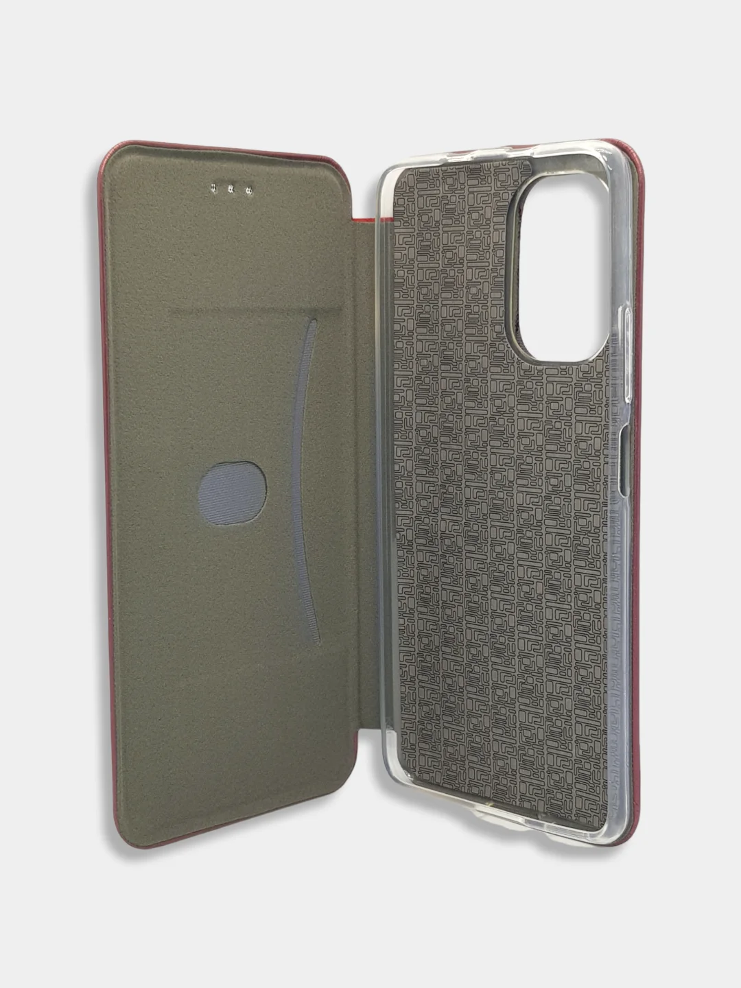 Багровый чехол книжка Xiaomi POCO F3, POCO M3, POCO X3 NFC, POCO X3 PRO с функцией подставки