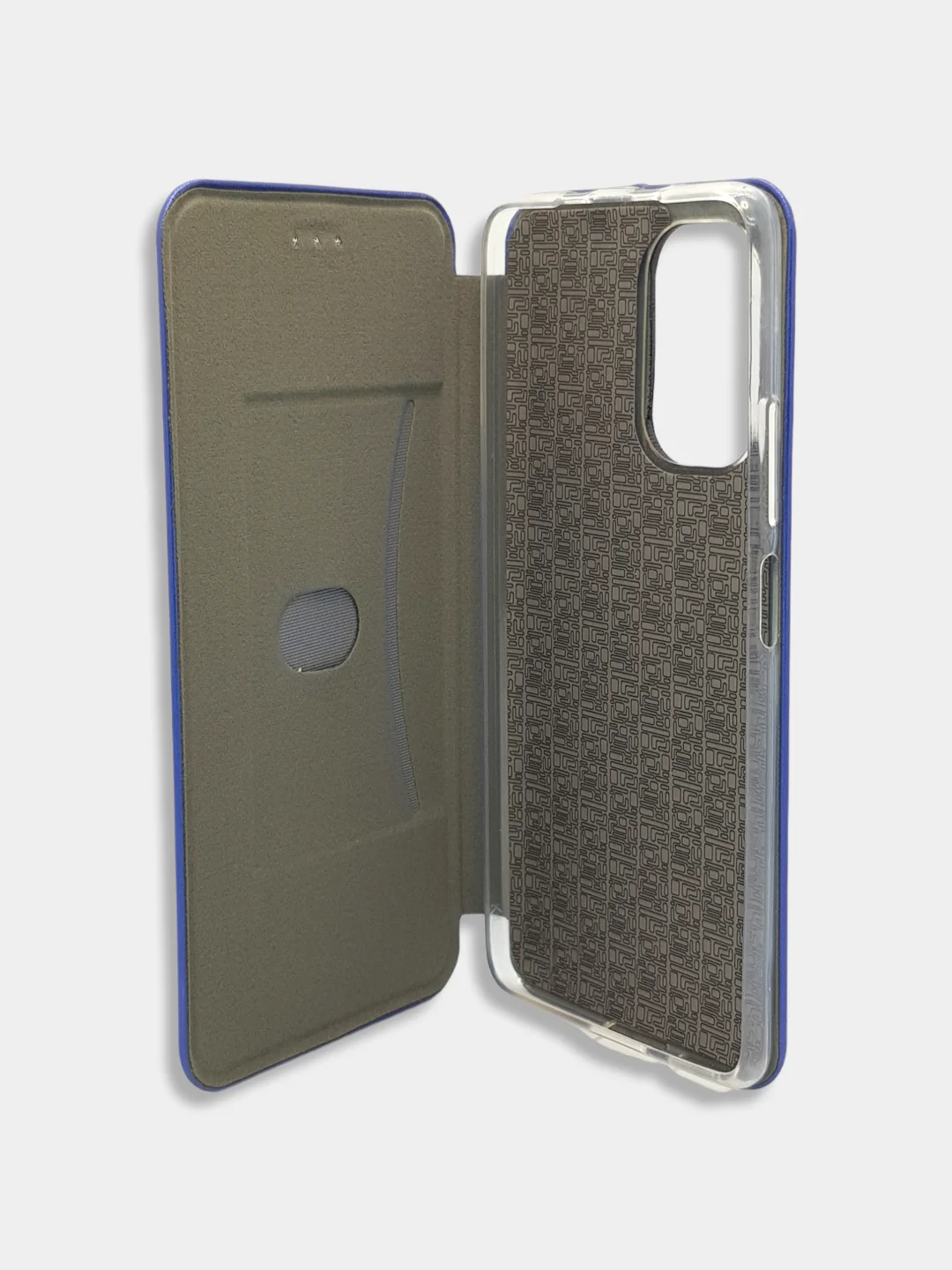 Синий чехол книжка Xiaomi POCO F3, POCO M3, POCO X3 NFC, POCO X3 PRO с функцией подставки