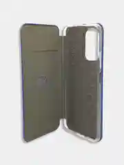 Синий чехол книжка Xiaomi POCO F3, POCO M3, POCO X3 NFC, POCO X3 PRO с функцией подставки