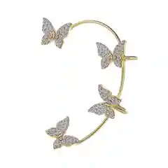 Золотой серьги-каффы
