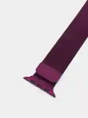 Пурпурный ремешок для Apple Watch "Миланская петля", металлический
