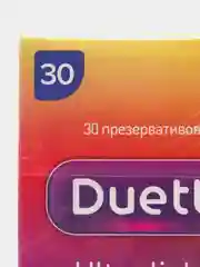 Презервативы DUETT ультратонкие, 30 штук