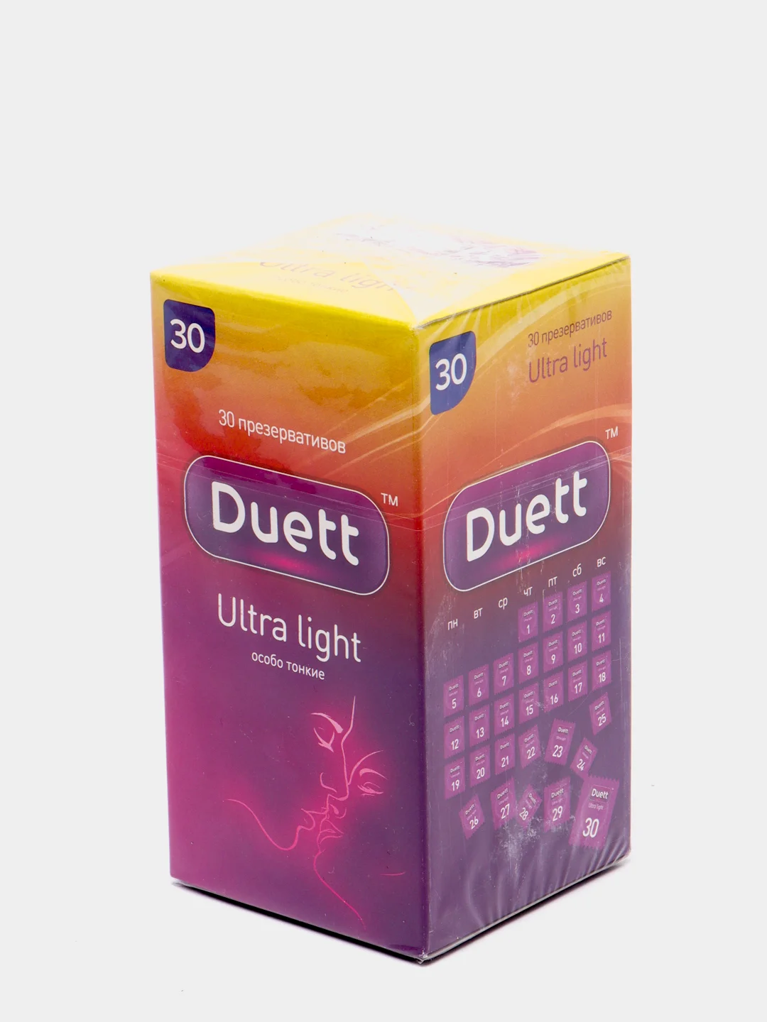 Презервативы DUETT ультратонкие, 30 штук