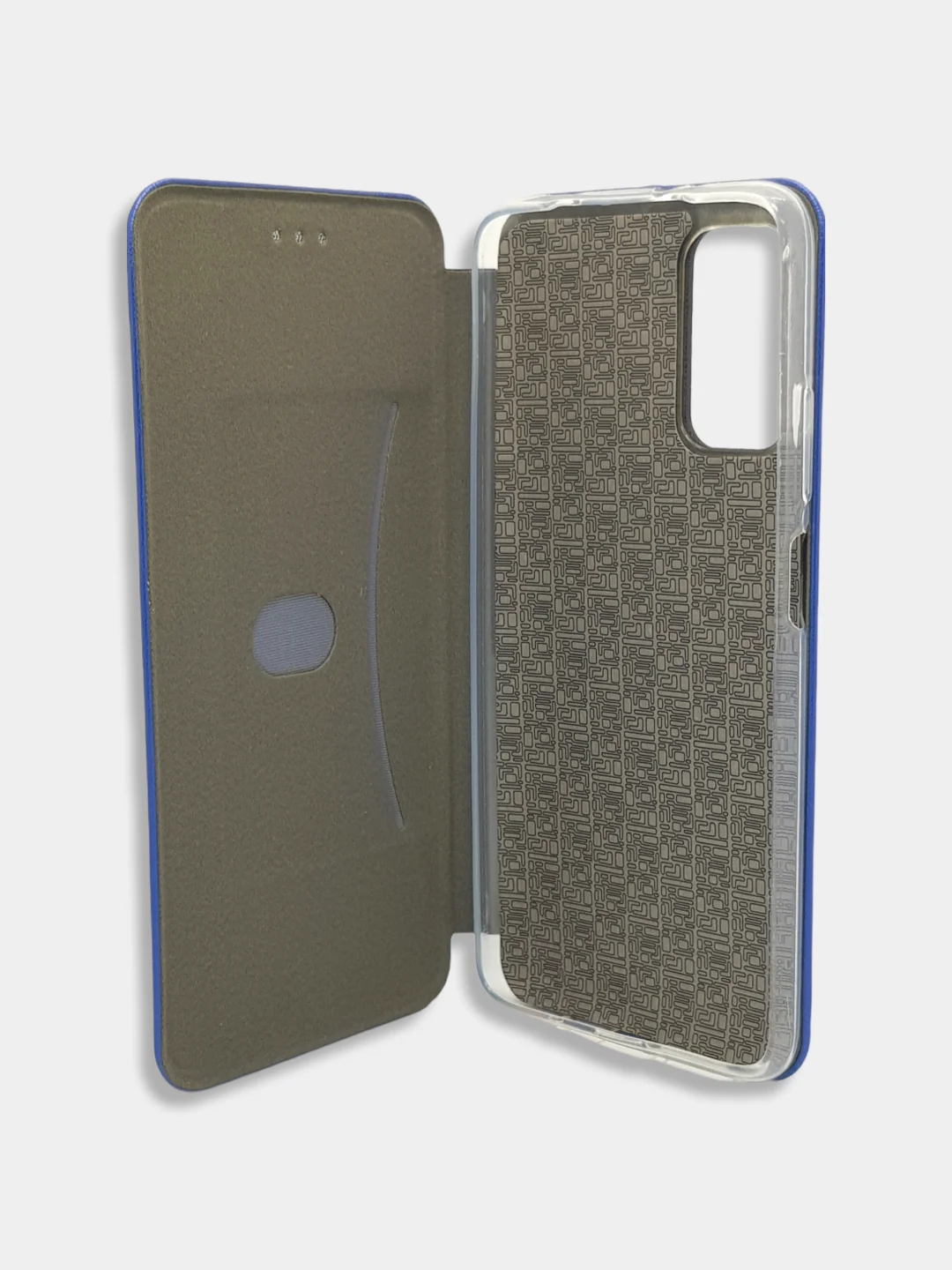 Синий чехол книжка Xiaomi POCO F3, POCO M3, POCO X3 NFC, POCO X3 PRO с функцией подставки