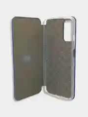 Синий чехол книжка Xiaomi POCO F3, POCO M3, POCO X3 NFC, POCO X3 PRO с функцией подставки