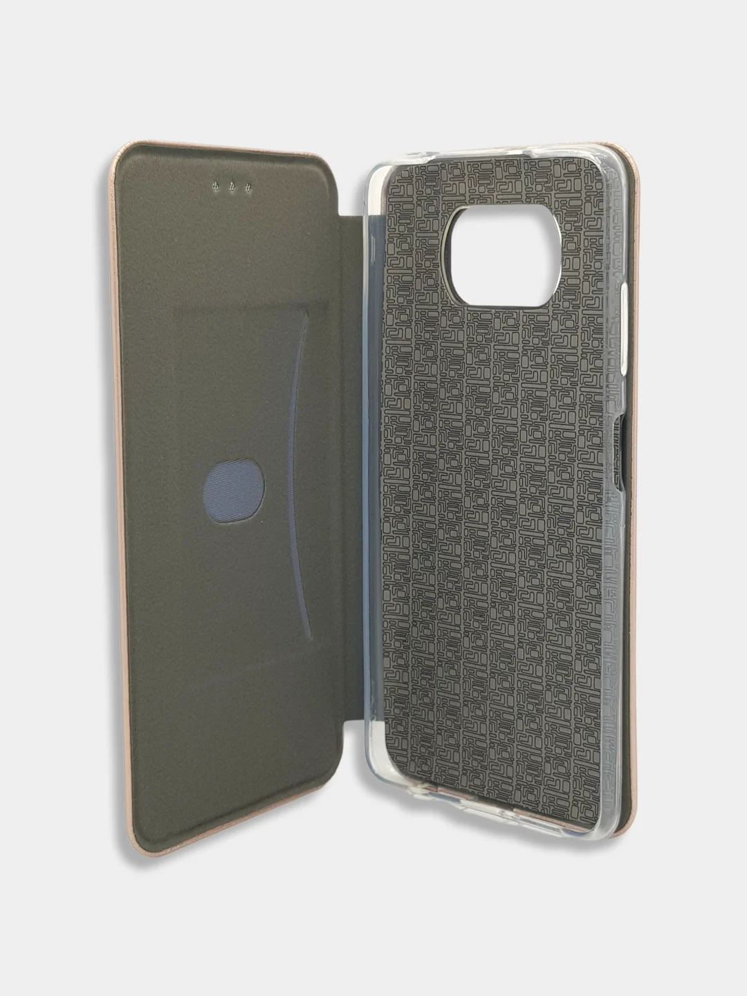 Розовый чехол книжка Xiaomi POCO F3, POCO M3, POCO X3 NFC, POCO X3 PRO с функцией подставки