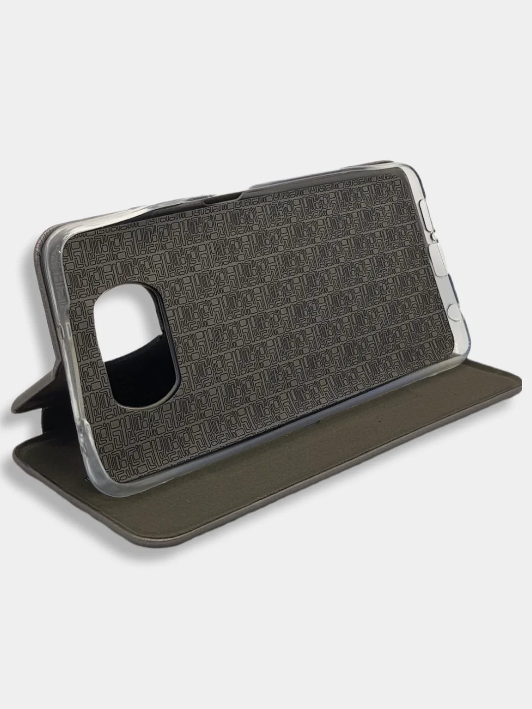 Серебряный чехол книжка Xiaomi POCO F3, POCO M3, POCO X3 NFC, POCO X3 PRO с функцией подставки
