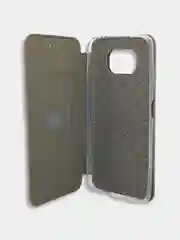 Серебряный чехол книжка Xiaomi POCO F3, POCO M3, POCO X3 NFC, POCO X3 PRO с функцией подставки