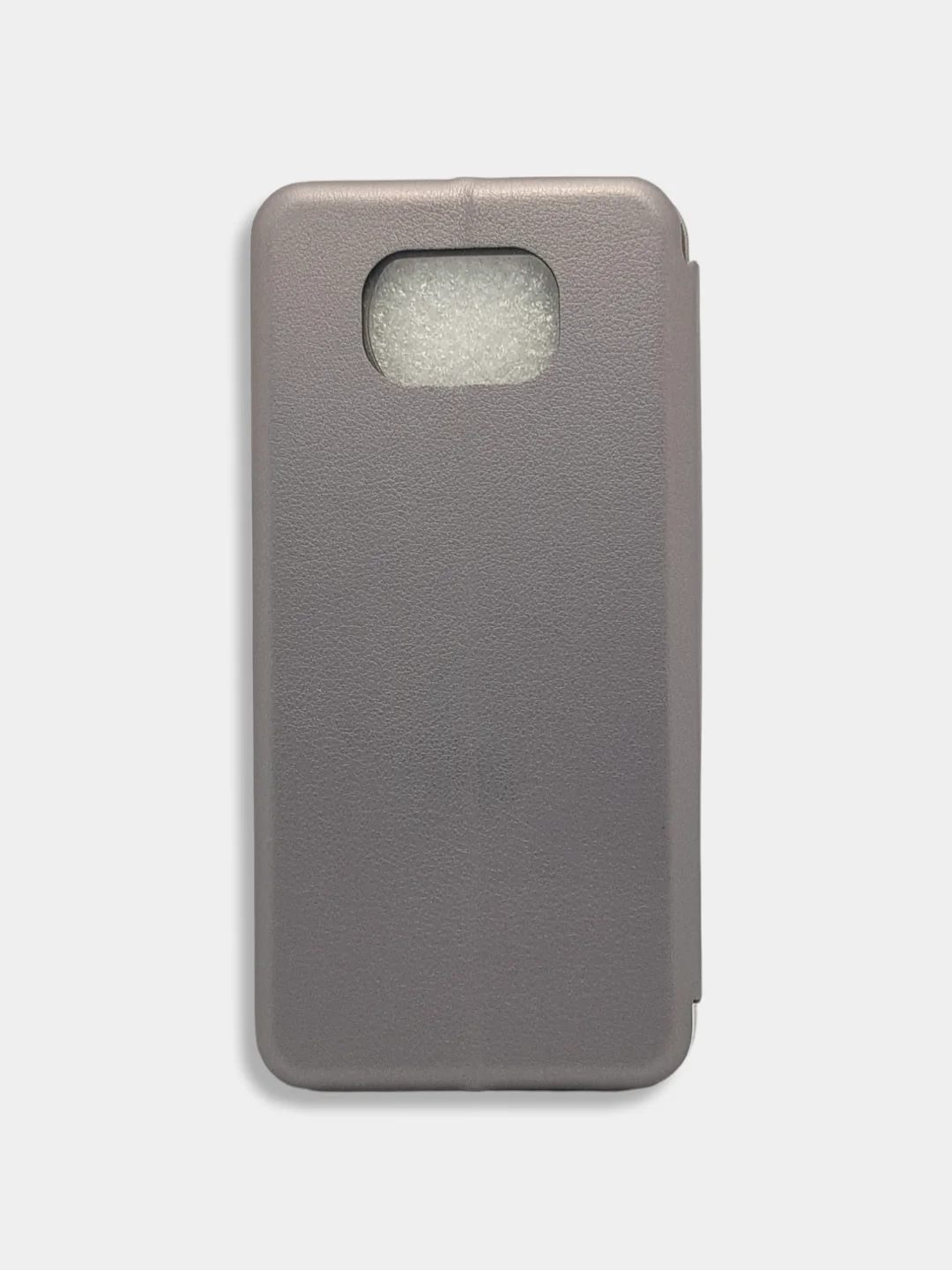 Серебряный чехол книжка Xiaomi POCO F3, POCO M3, POCO X3 NFC, POCO X3 PRO с функцией подставки