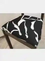 Угольный чехол для стула без спинки, чехол для табурета