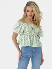 Топ женский с открытыми плечами