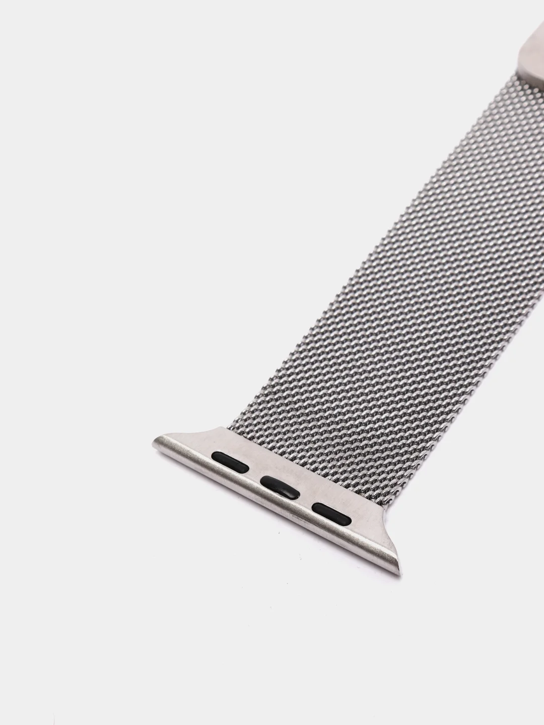 Серебряный ремешок для Apple Watch, "Миланская петля"