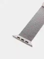 Серебряный ремешок для Apple Watch, "Миланская петля"