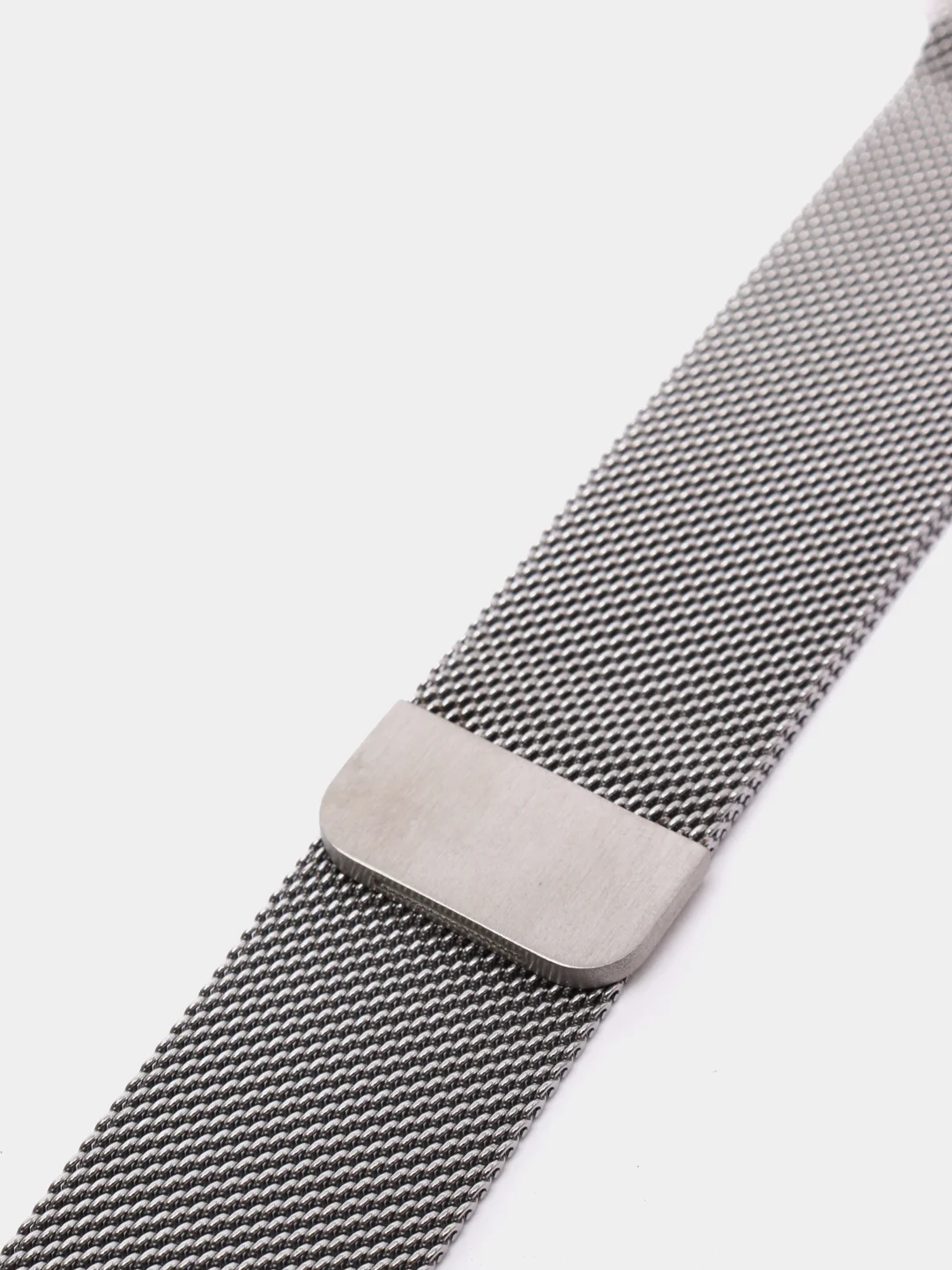 Серебряный ремешок для Apple Watch, "Миланская петля"