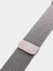 Серебряный ремешок для Apple Watch, "Миланская петля"