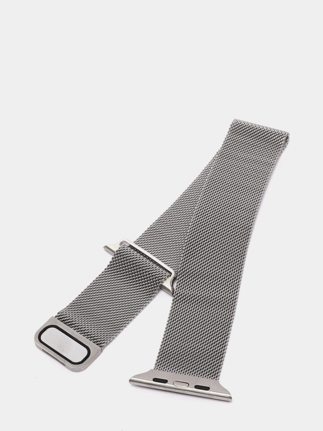 Серебряный ремешок для Apple Watch, "Миланская петля"