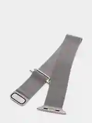 Серебряный ремешок для Apple Watch, "Миланская петля"