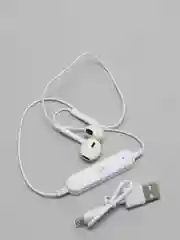 Белый беспроводные Bluetooth наушники S6