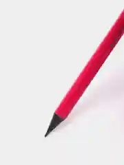 Розовый простой чернографитный карандаш
