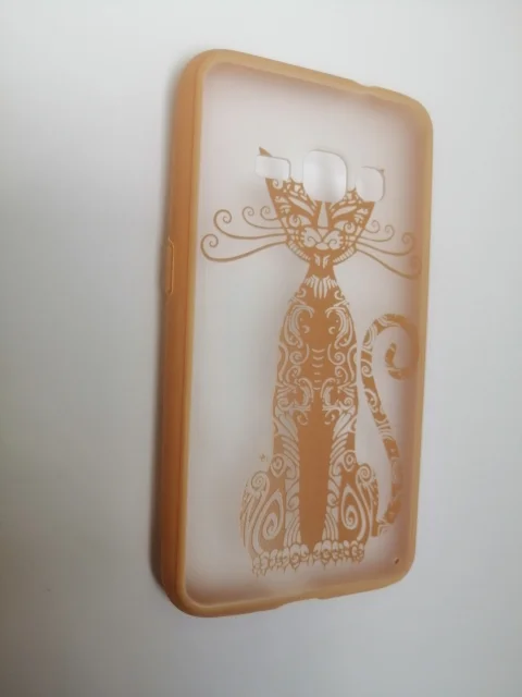 Силиконовый чехол с рисунком Samsung J1 16