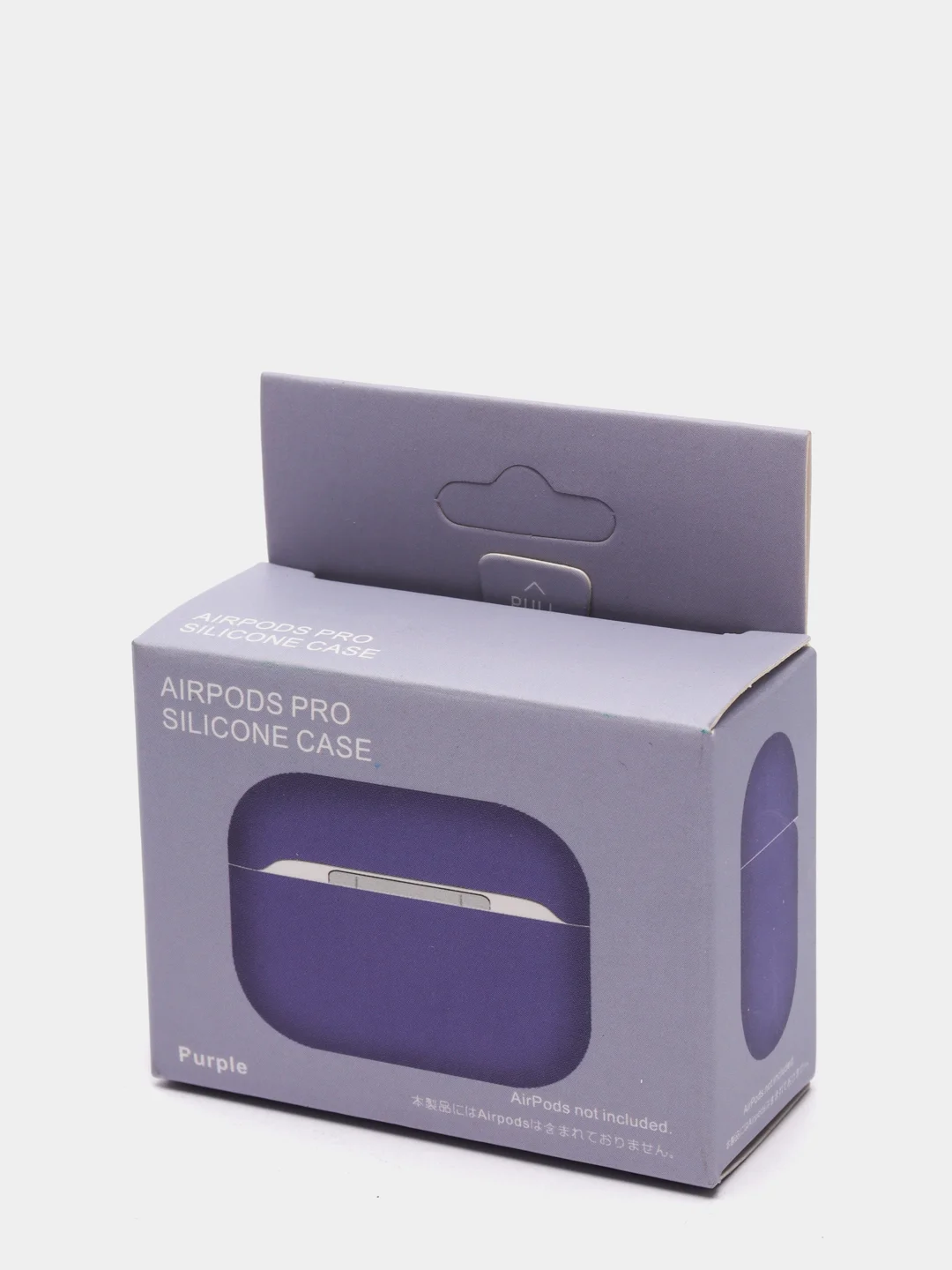 Аметистовый силиконовый чехол для наушников AirPods Pro