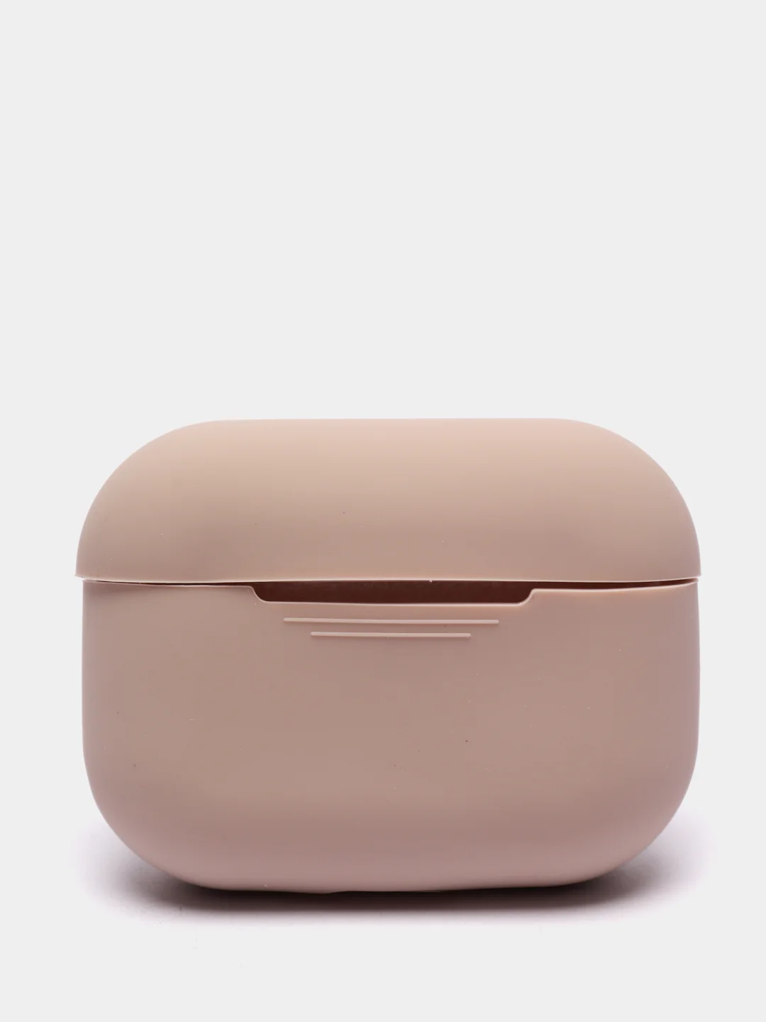 Багровый силиконовый чехол для наушников AirPods Pro