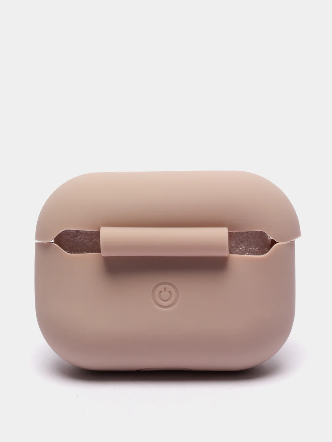 Багровый силиконовый чехол для наушников AirPods Pro