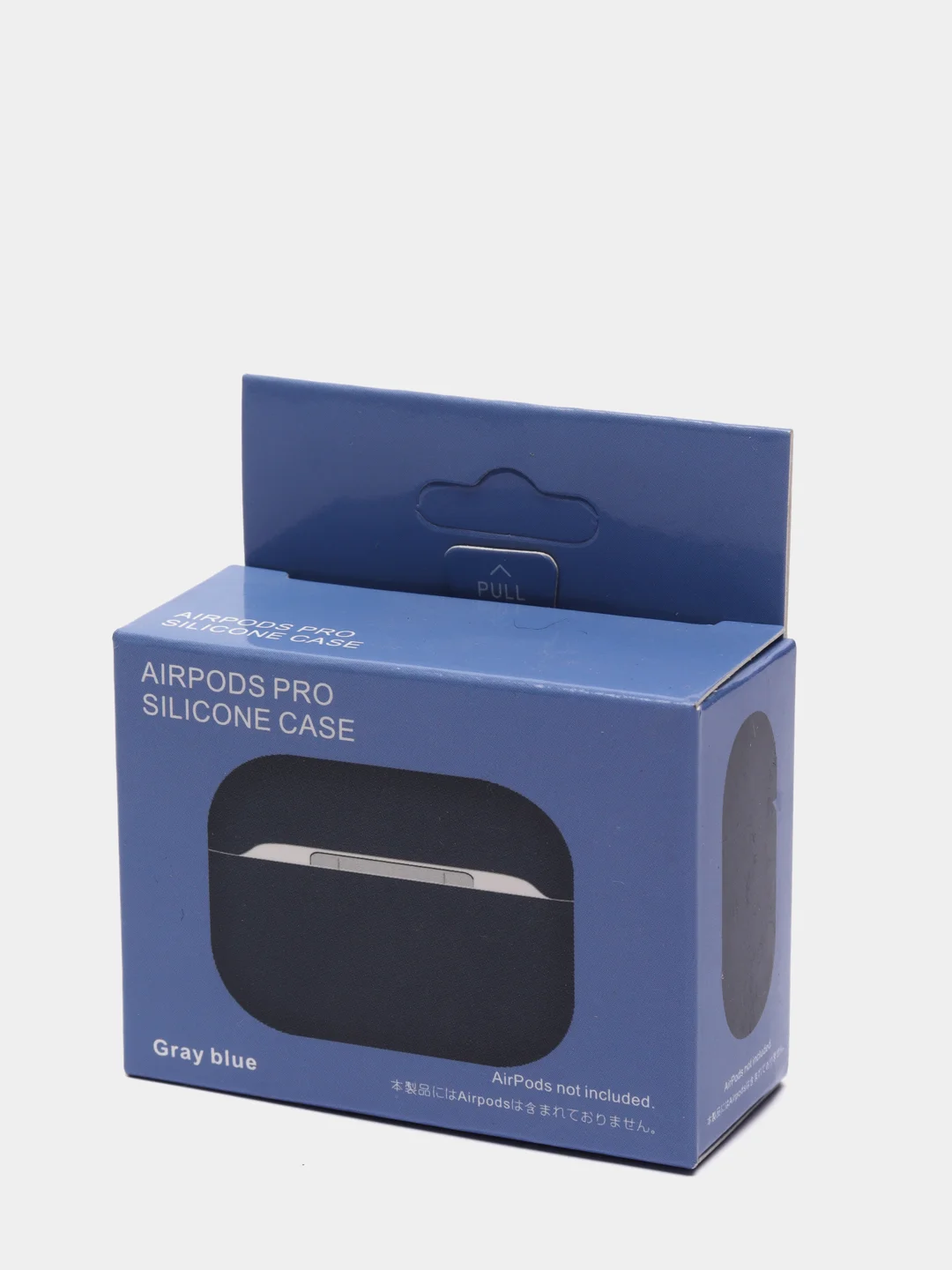 Синий силиконовый чехол для наушников AirPods Pro